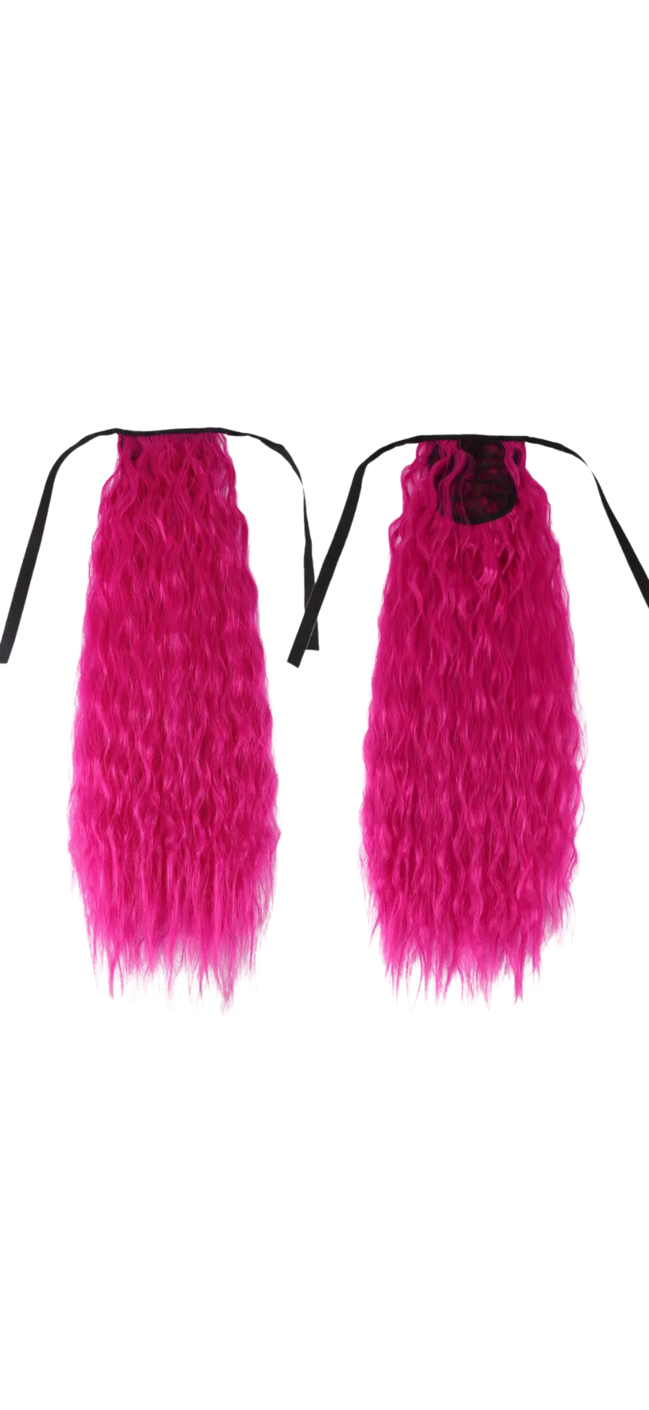 Barbie pink mermaid hair ponytail